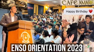 Enso Orientation 2023 And After Party 😍🔥 DYAL SINGH COLLEGE  Delhi University Event  Dsc Society [upl. by Tiler]