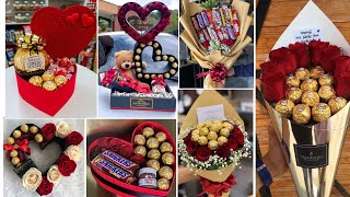 DIY CHOCOLATE BOUQUET  Chocolate Bouquet for birthday anniversary  Valentines day Gift ideas 2023 [upl. by Atiroc148]