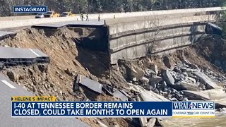 Latest on Western North Carolina I40 closure near NCTN line will last months says Pete Buttigieg [upl. by Alram]