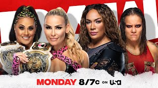 Raw Natalya amp Tamina vs Shayna Baszler amp Nia Jax WWE Womens Tag Team Championship  WWE 2K20 [upl. by Enyalb]