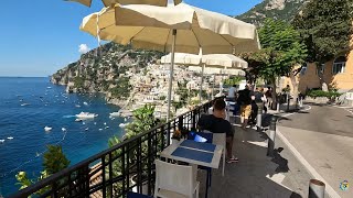 Sorrento Positano And Amalfi Walking Tour 4K 60fps [upl. by Aneeres912]