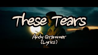 Andy Grammer  These Tears Lyrics [upl. by Aikar]