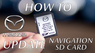 How To Update MapsNavigation SD Card North America  Park Mazda [upl. by Repooc]