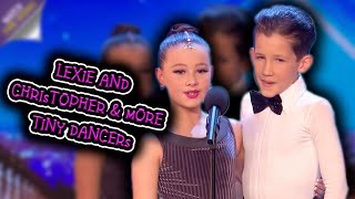 AGTBGT Lexie and Christopher amp More TINY DANCERS on Got Talent [upl. by Erena]