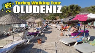 Turkey Blue Lagoon Oludeniz Turkey  4K Walking Tour [upl. by Helli]