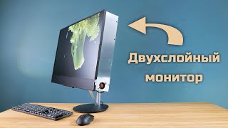 Самодельный двухслойный ЖКмонитор  может ли он сравниться с OLED [upl. by Rebna]