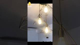 Hanging Light🔥Diamond Cluster Ceiling Lights for Home Decoration Pendant Light review [upl. by Hsilgne383]