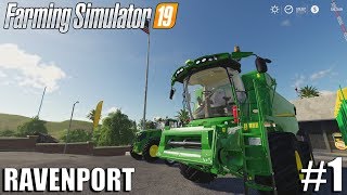 Welcome to Ravenport Ravenport  Timelapse 1  Farming Simulator 19 [upl. by Odarbil]