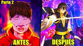 2 Renació después de 10000 años y dominó el QI de un enorme dragón de fuego  MANHWA RESUMEN [upl. by Amaty]