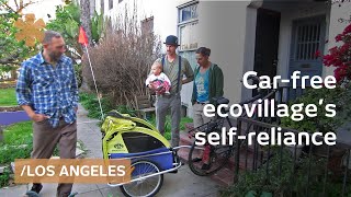 LA ecovillage selfreliance in carfree urban homestead [upl. by Erminna]