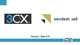 3CX Integration with Zendesk Sell CRM using Web CTI [upl. by Notsirt108]