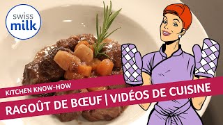 Comment faire un ragoût de bœuf  Vidéo de cuisine  Swissmilk 2013 [upl. by Sedgewick508]