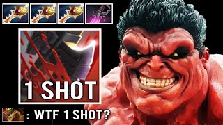 Valve Broke Axe with 1 SHOT KO in 735 Rapiers  Khanda Meta Rampage Dota 2 [upl. by Derdlim]