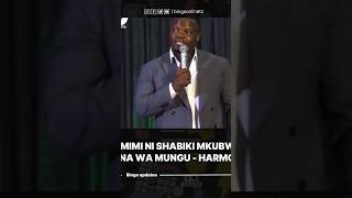 HARMONIZE AHUBIRI KANISANI KWA PASTOR TONY KAPOLA quotMIMI NI SHABIKI WA MUNGUquot [upl. by Allsopp663]