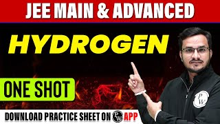 HYDROGEN in 1 Shot  All Concepts Tricks amp PYQs Covered  JEE Main amp Advanced [upl. by Datnow]