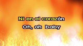 AMOR PROHIBIDO KARAOKE SELENA [upl. by Ecyla465]