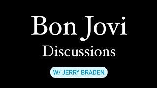 Bon Jovi Discussions 105 Thank You Goodnight The Bon Jovi Story Documentary News Reaction [upl. by Amadeus]