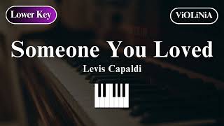 Lewis Capaldi  Someone You Loved  Karaoke Version Backing Track Lower Key 3 [upl. by Argus]