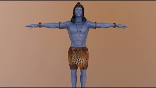 Lord Shiva 3d Model [upl. by Daloris954]