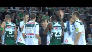 James Anderson alleyoop vs Nevezis [upl. by Ennayram555]