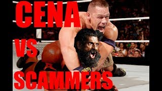 John Cena Prank Calls vs Indian Tech Support Scammers [upl. by Samtsirhc]