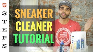 How to Use Redux Advanced Shoe Cleaner  Tutorial  Fabric Leather Cotton Suede Nubuck [upl. by Ahsinirt]