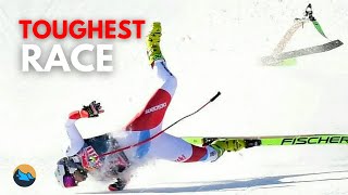 The Streif Worlds Toughest Downhill Ski Race [upl. by Leirda]