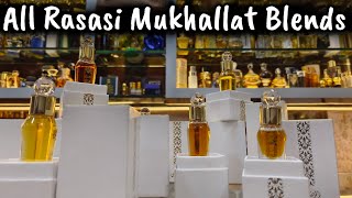 InDepth Review of Rasasis Exquisite Mukhallat Blends 8 Fragrances You Must Try attar rasasi [upl. by Magree]