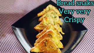 Bread SnaksEasy and Tasty snaksBread evening snaks Malayalam by RINOOZ VLOG [upl. by Sheeb]