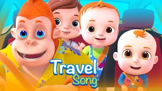 Travel Song Single  Transport Vehicles For Children  Nursery Rhymes For Kids [upl. by Amuh]