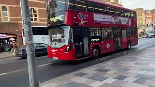 Wright StreetDeck Electroliner Transport Uk 3045 LV73FHS Route C3 Earls Court Tesco [upl. by Nyar]