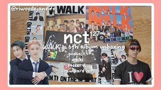 NCT 127 6th album quotWALKquot all versions unboxing [upl. by Pelmas]