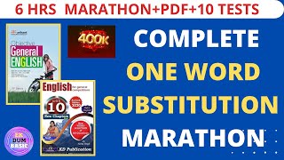 One Word Substitution Complete Course Arihant  KD Publication  Root WordsPdf in description [upl. by Iain]