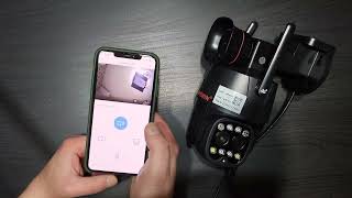 Камера BOAVISION 8Mp 2 lens 4G WiFi LAN [upl. by Velasco]