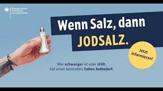 Jod ist wichtig für Schwangere [upl. by Llenod]