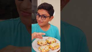 Healthy Mini Pizza in 5 Mins Quick amp Delicios [upl. by Ycrem422]