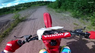 Honda CR250R 2Stroke GoPro [upl. by Miller]