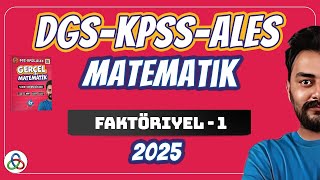 Faktöriyel  1 Video  DGSKPSSALES Matematik  2024 [upl. by Woolcott111]