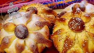 🔴 Como Hacer un Delicioso Pan de Muerto RiquisimoEl sabor latino [upl. by Malet]