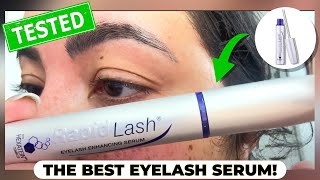 I Tested The Rapidlash Eyelash Enhancing Serum  Glad I Did [upl. by Olrak]