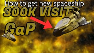 New 300K SPACESHIP Gap IQ Obby [upl. by Herrle519]