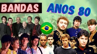 AS 15 MELHORES BANDAS BRASILEIRAS DOS ANOS 80  FANTÁSTICO A QUANTIDADE QUE SURGIRAM  Parte 01 [upl. by Hares]