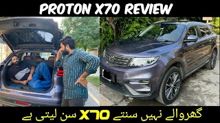 Proton X70  Premium FWD Review  Drive  Impression  Details  4wheelspk [upl. by Odarbil]