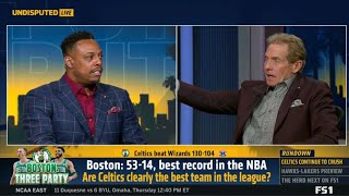 UNDISPUTED  quotCeltics are clearly the best team in leaguequot  Paul Pierce tells Skip on Boston 5314 [upl. by Rehpotsrhc]