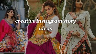 Instagram Story Ideas For Navratri [upl. by Ilarin917]