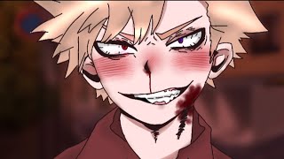 🧡💚YANDERE BAKUGOU🧡💚 katsudeku soft Baku blood🫶🫶 [upl. by Ahsimal362]