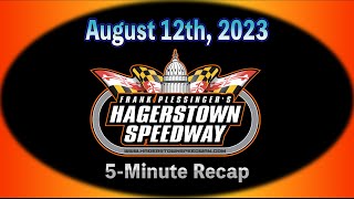 81223 Hagerstown Speedway 5Minute Recap [upl. by Alethia223]