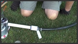 How to connect Poly pipe to PVC pipe [upl. by Ynohtnakram]