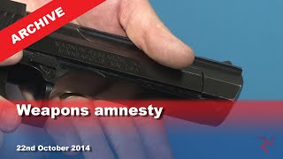 IoM TV archive Weapons amnesty 22102014 [upl. by Rockwell]