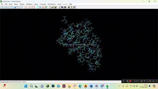 Tutorial Hyperchem Makromolekul [upl. by Zach]